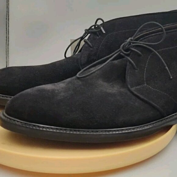 New Paul Smith ALEC? SUEDE CHUKKA BOOTS BLACK Size UK 11 US 12 EUR 45 Italy - Picture 1 of 14